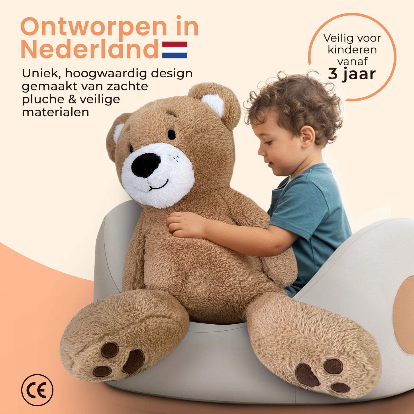 Verzwaringsknuffel Beer